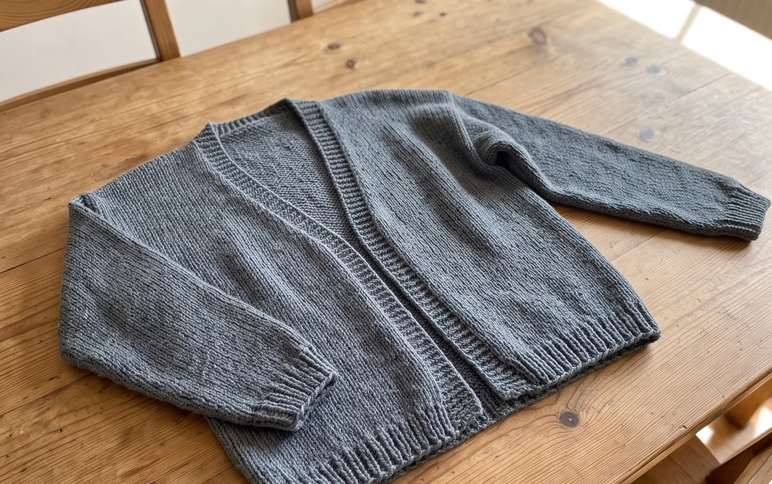 Easy Knit Cardigan: Free Beginner Pattern & Tutorial
