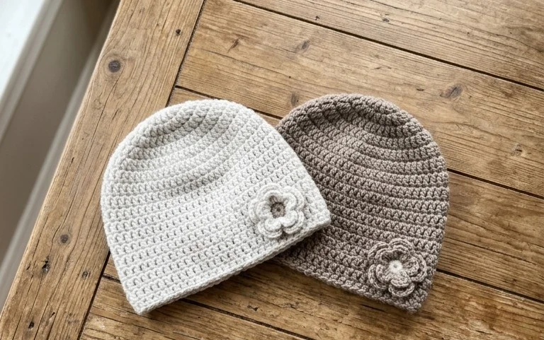 Easy Winter Beanie: Free Beginner Crochet Pattern