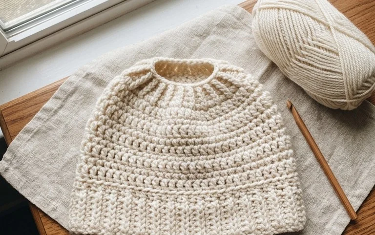 Easy Messy Bun Beanie Free Pattern: Step-by-Step Guide