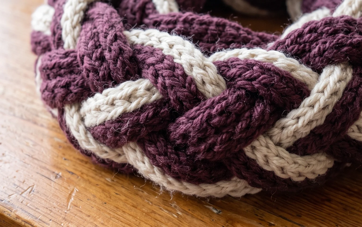 Crochet Braided Scarf Free Patterns