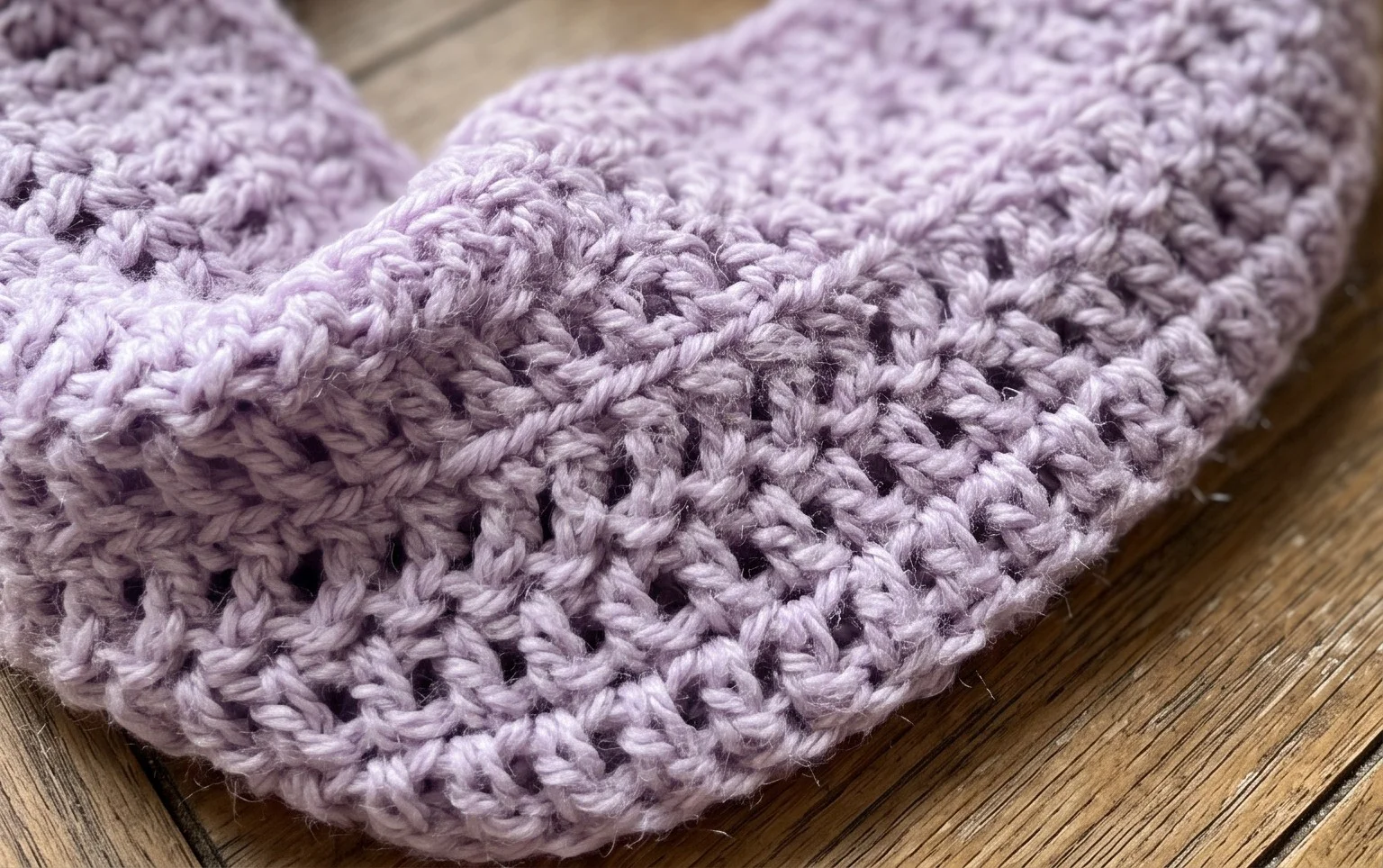 Easy Crochet Infinity Scarf Pattern (for spring and summer)