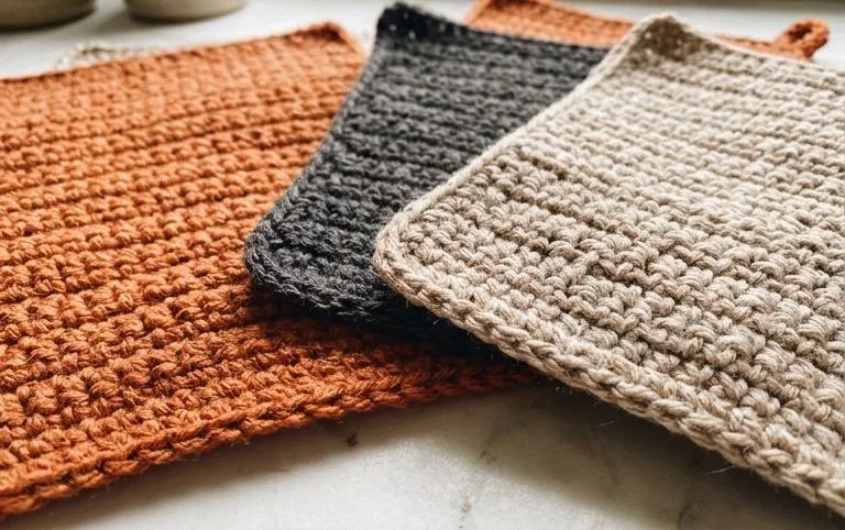 Farmhouse Dish Set Crochet Pattern